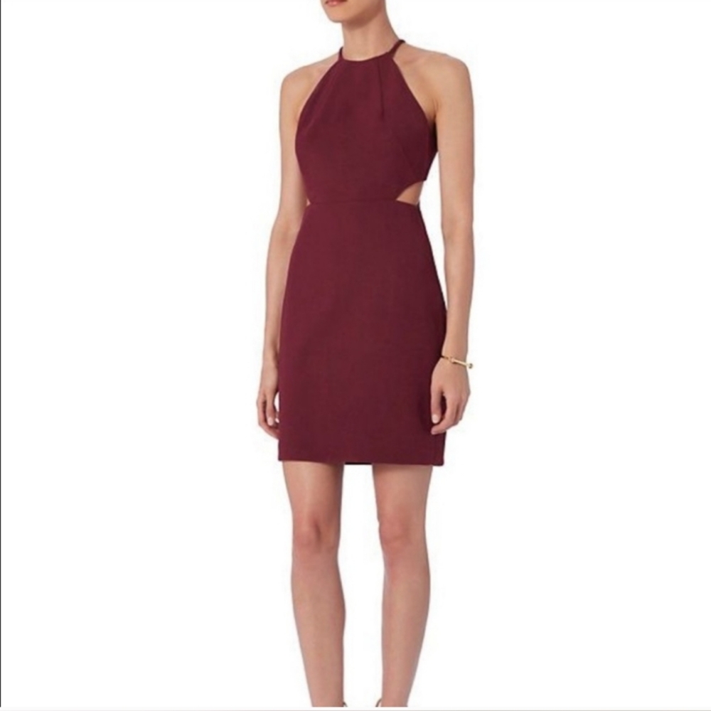INTERMIX Kirby Fitted Cutout Dress